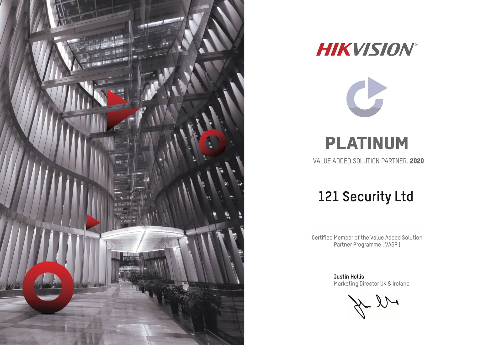 Hikvision Platinum Partner