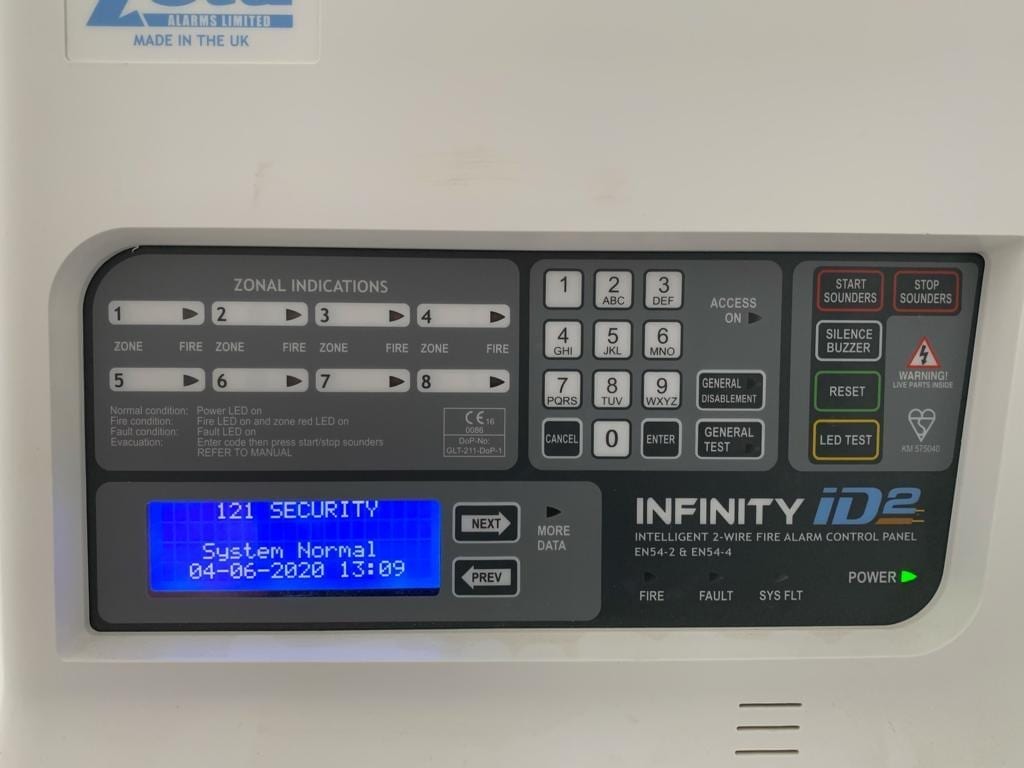 Zeta ID2 Alarm System